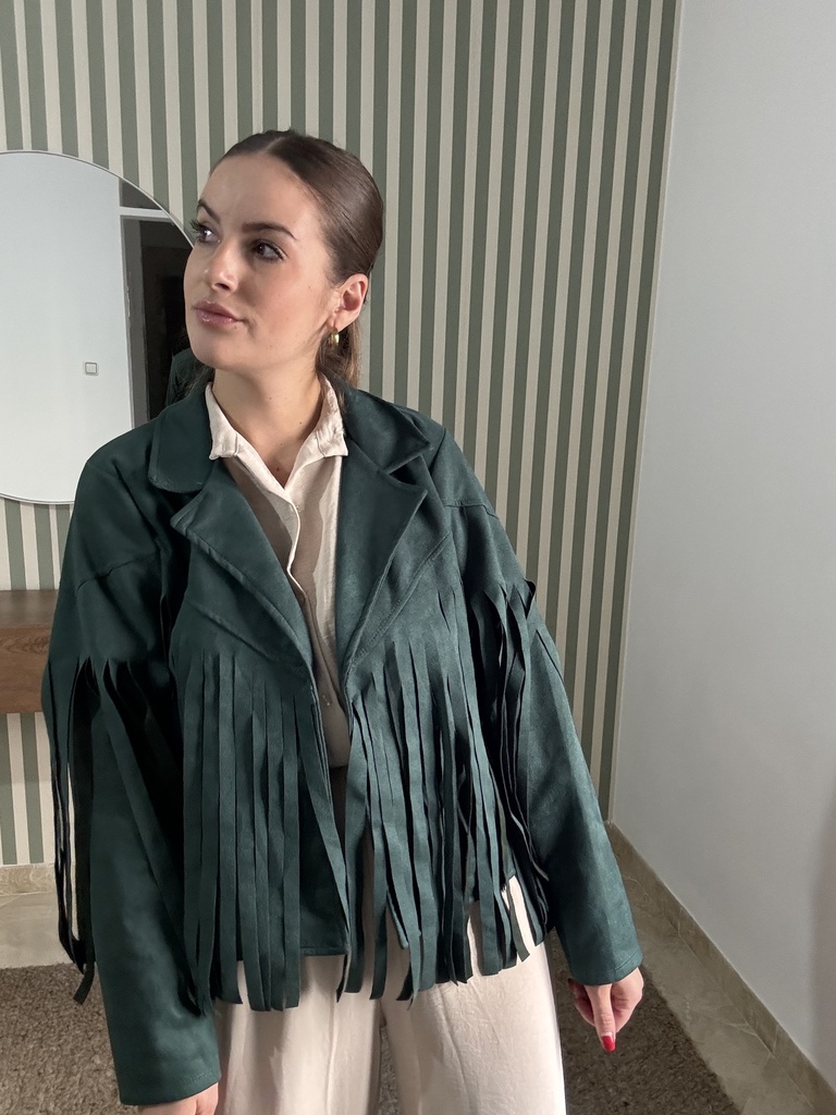 Chaqueta Flecos