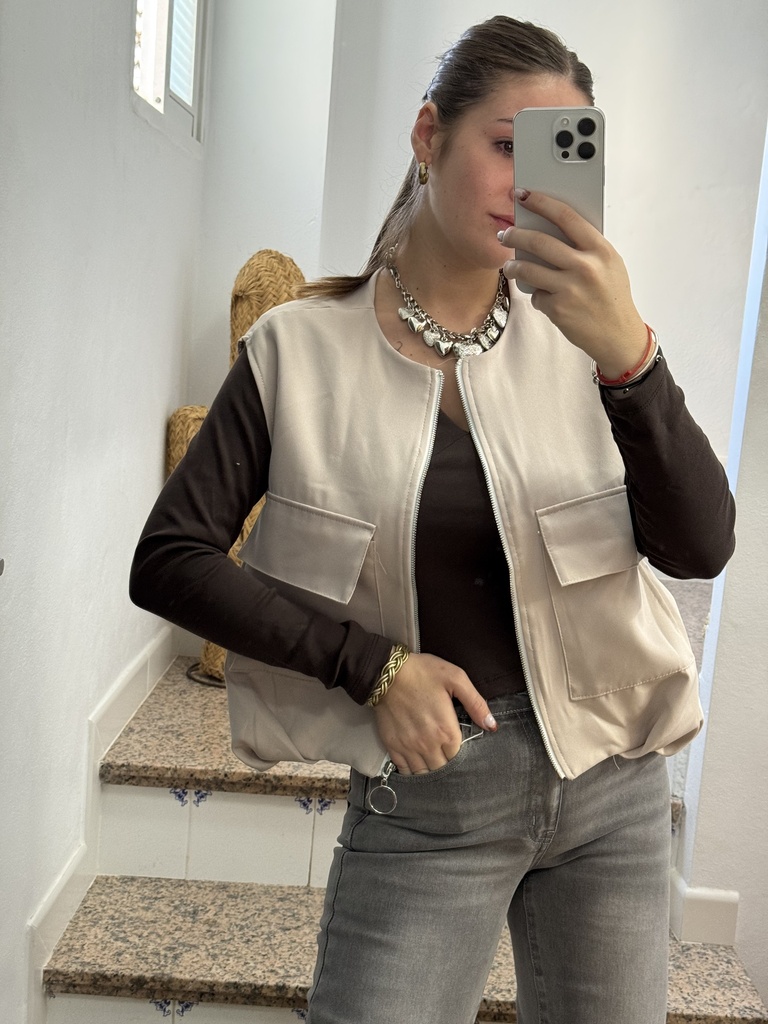 Chaleco bomber Militar
