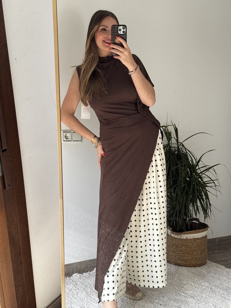 Pantalón palazzo lunar