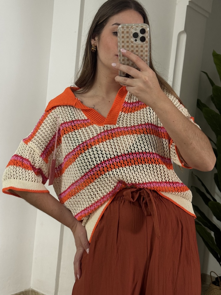 Camiseta súper crochet