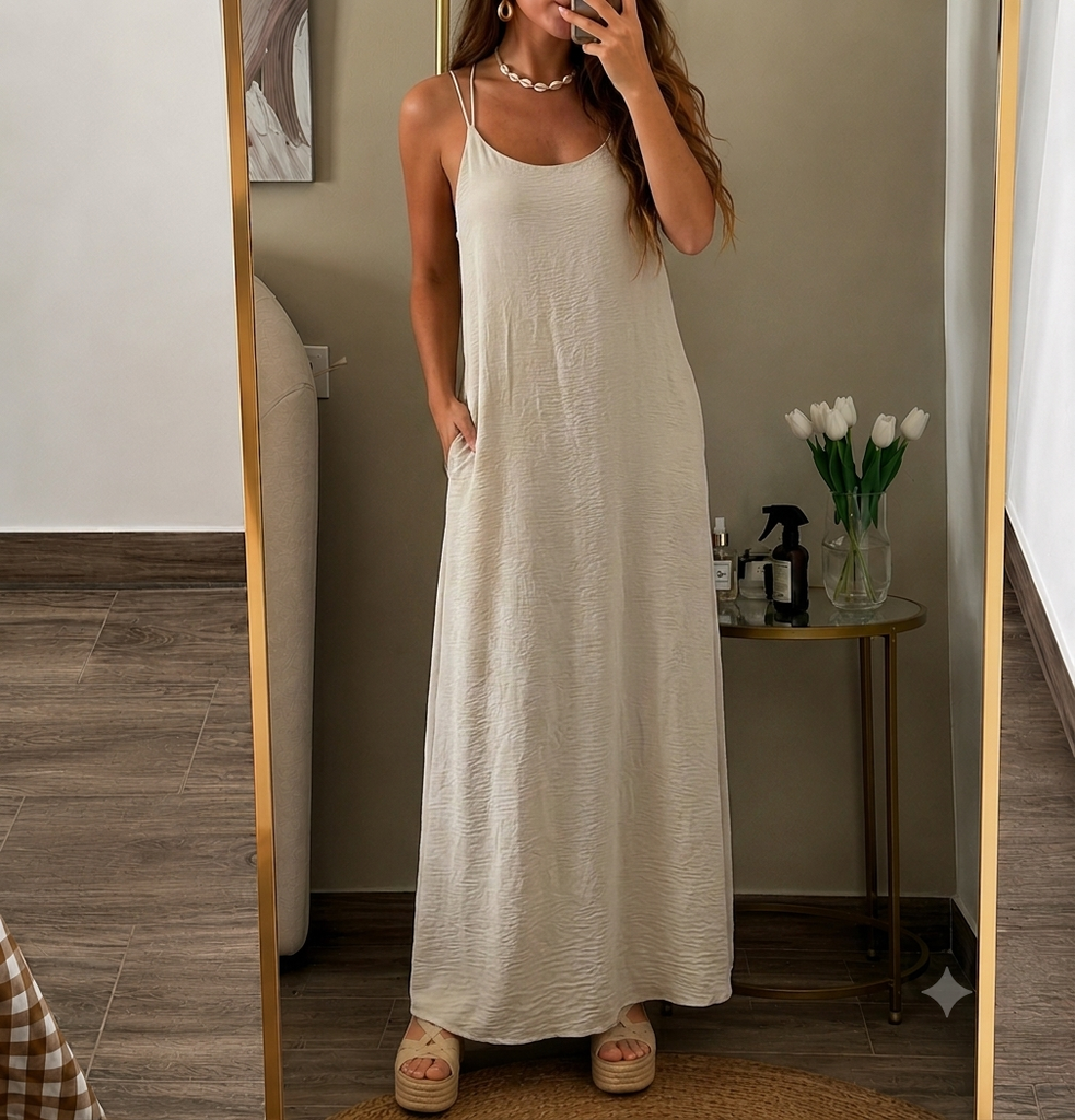 Vestido cruzado