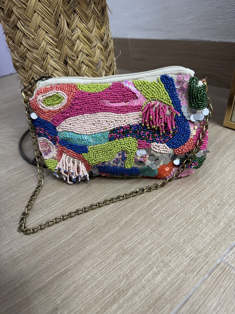 Bolso lentejuelas colores