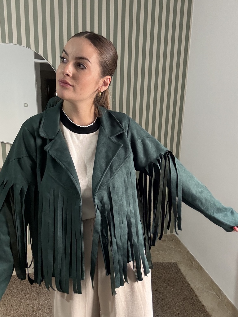 Chaqueta Flecos