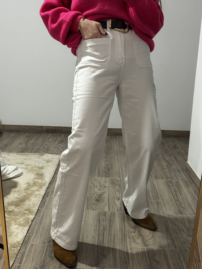 Pantalón Blanco