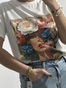 Camiseta flores