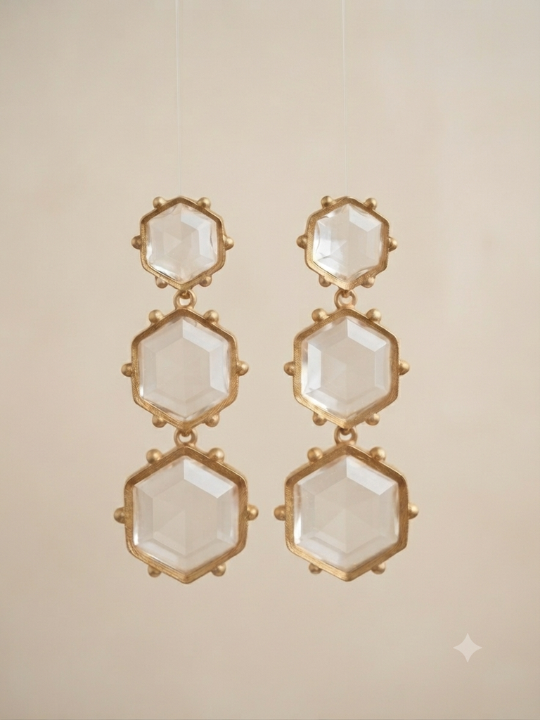Pendiente cristal