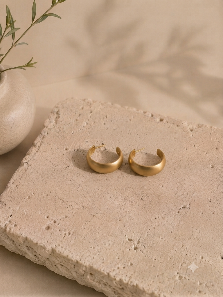 Aros basic dorado