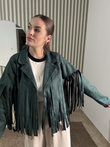 Chaqueta Flecos