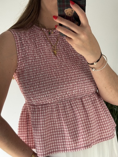 Camiseta Vichy