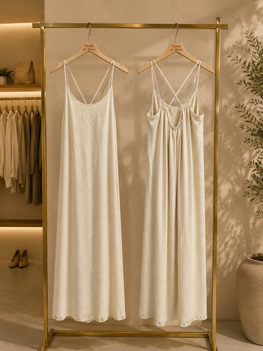 Vestido cruzado